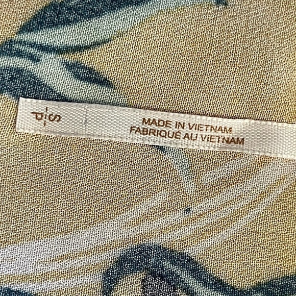 Free People Bella Printed Gold Tunic S - Picture 7 of 8